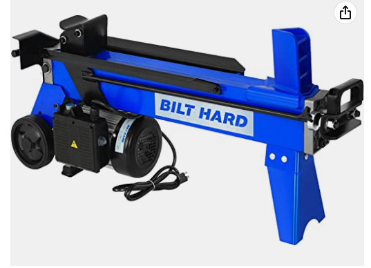 An Electric Log Splitter
