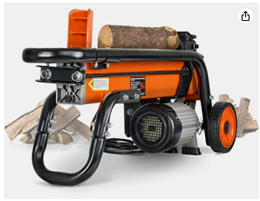 An Electric Log Splitter